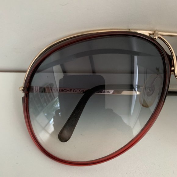 Rare Vintage 80s Porsche Carrera Sunglasses - Picture 2 of 11